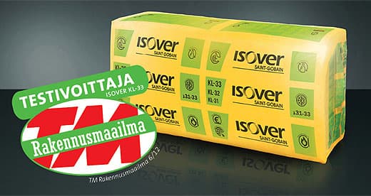 Huippuluokan ISOVER-eristeet
