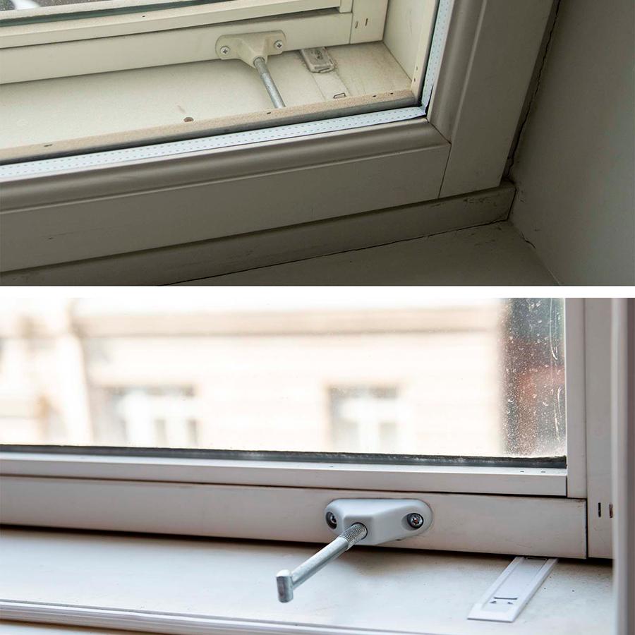 Ikkunoista löytyy myös muoviosia, jotka on syytä vaihtaa säännöllisesti ikkunan toimivuuden varmistamiseksi.