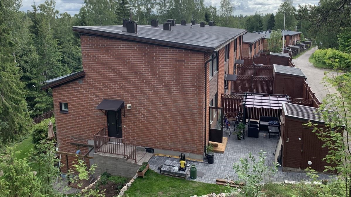 rinnetontin kosteusongelmat Sipoon kohde